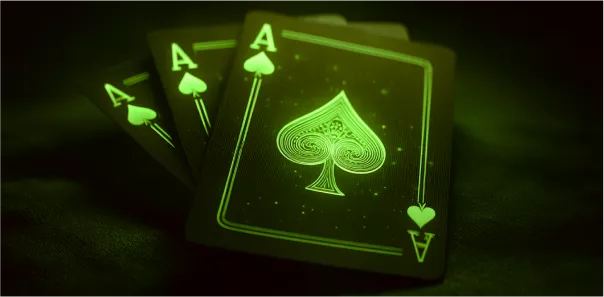 Zielona karta asa pik